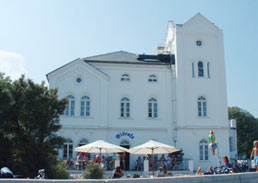 Eiscafe an der Strandpromenade