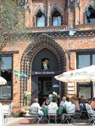 Alter Schwede - Historisches Gebäude - Heute Restaurant auf dem Marktplatz
