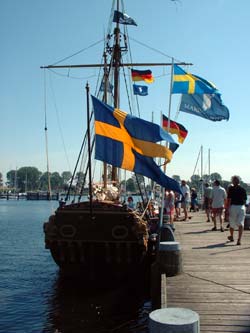 Traditionelle Schwedenfest in Kirchdorf, dem Hauptort der Insel Poel
